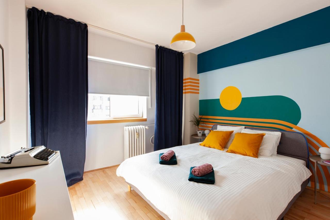 13 Septembrie Apt, Near Marriott Boekarest Buitenkant foto