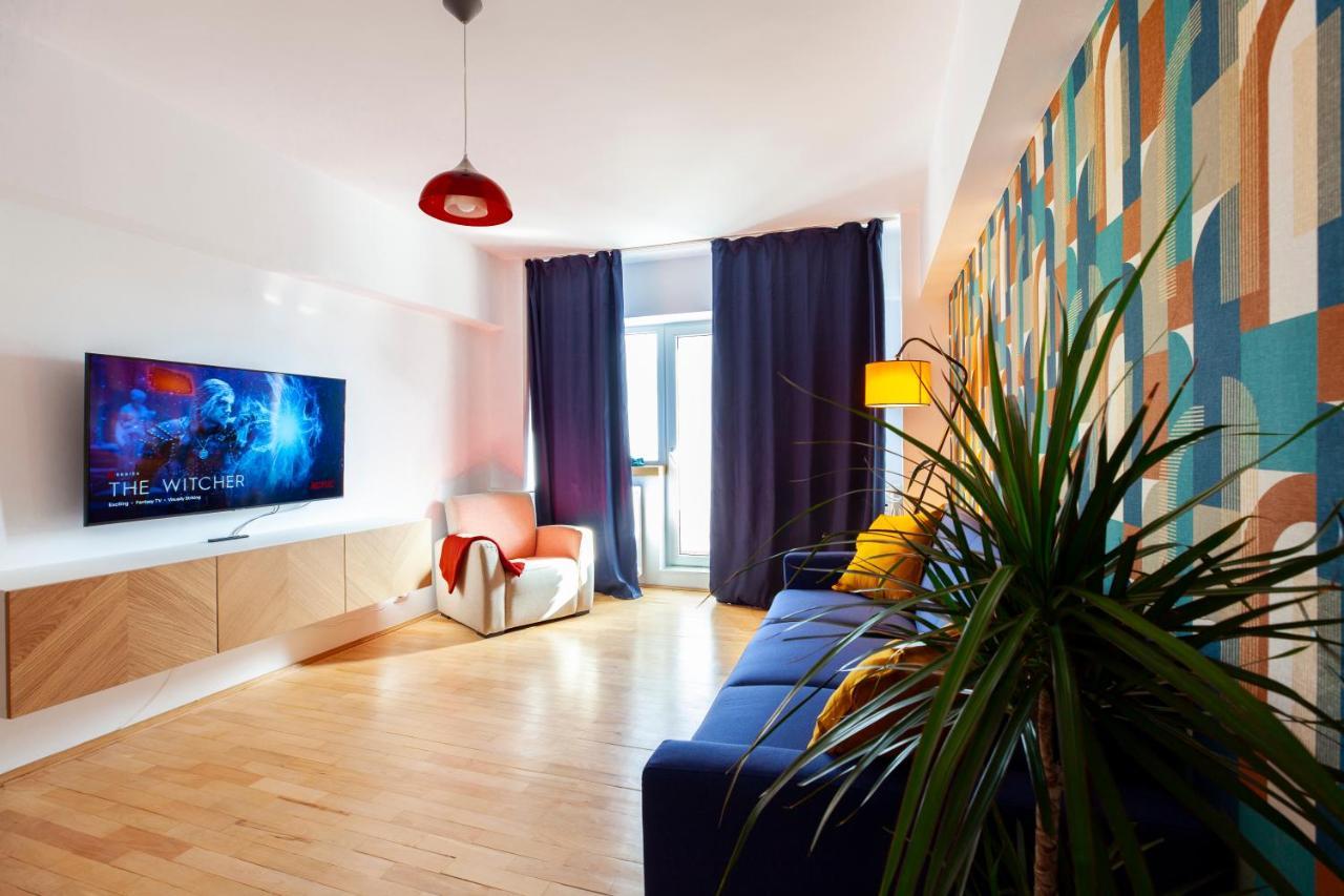 13 Septembrie Apt, Near Marriott Boekarest Buitenkant foto
