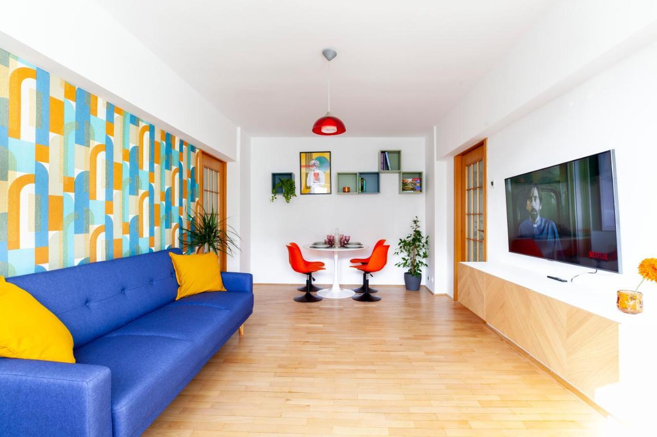 13 Septembrie Apt, Near Marriott Boekarest Buitenkant foto